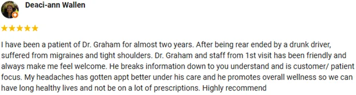 Chiropractic West Hartford CT Deaci-Ann Wallen Testimonial