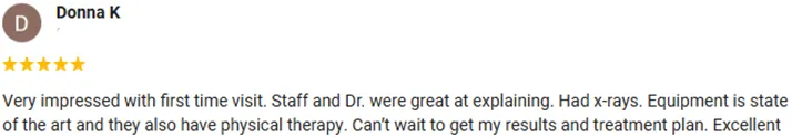 Chiropractic West Hartford CT Donna K Testimonial